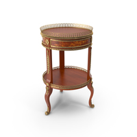 Baroque Side Table PNG & PSD Images