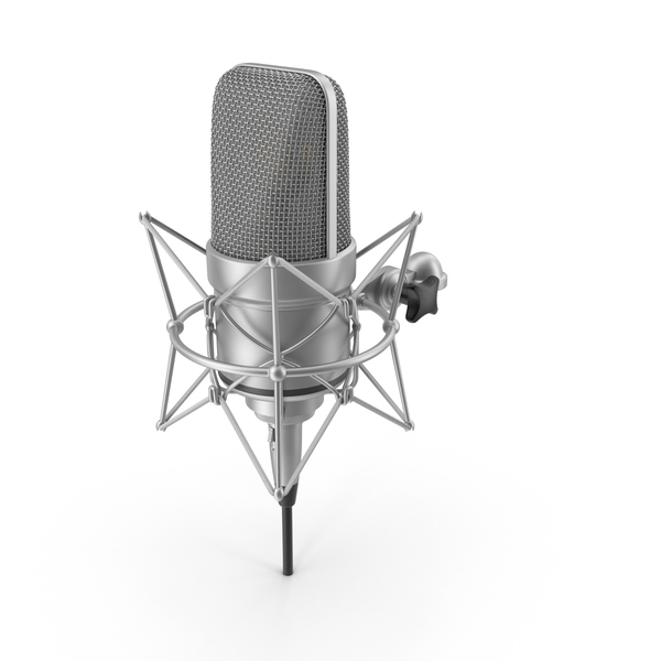 Microphone with XLR Cable PNG & PSD Images
