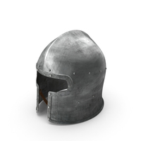 Barbuta中世纪头盔PNG和PSD图像