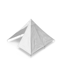 Floorless Camping Tent Open PNG & PSD Images