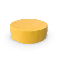 Cheddar Cheese Wheel PNG & PSD Images