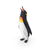 Low Poly Penguin PNG & PSD Images