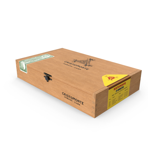 Cuban Cigar Box Closed PNG & PSD Images