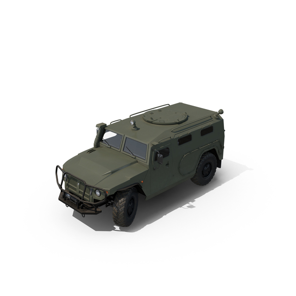 Russian Mobility Vehicle GAZ Tigr M PNG & PSD Images
