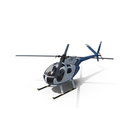 Light Helicopter Hughes OH-6 Cayuse PNG & PSD Images
