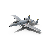A-10 Thunderbolt II PNG和PSD图像