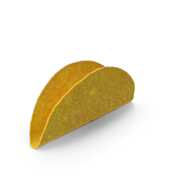 松脆的炸玉米饼壳PNG和PSD图像