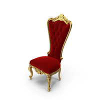 Absolom Roche  Baroque Side Dining Chair PNG & PSD Images