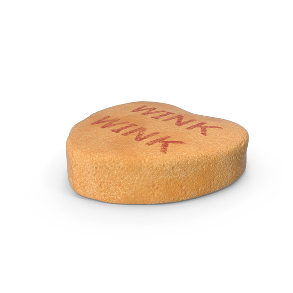Heart Candy Wink Wink PNG & PSD Images