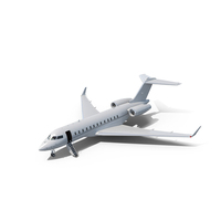 Business Jet Global 6000 PNG & PSD Images