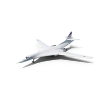 战略轰炸机Tupolev Tu-160二十一点PNG和PSD图像