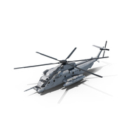 Sikorsky MH-53 Pave Low USAF PNG & PSD Images