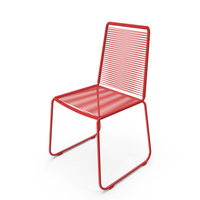 Red Wire Chair PNG & PSD Images