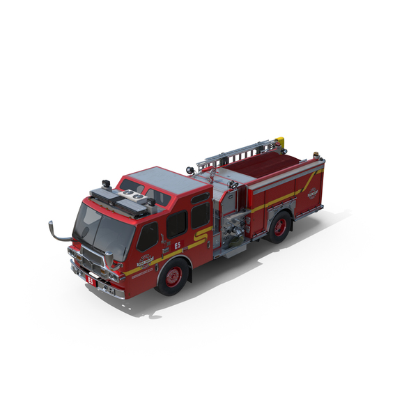 Fire Apparatus E-One Quest Seattle PNG & PSD Images