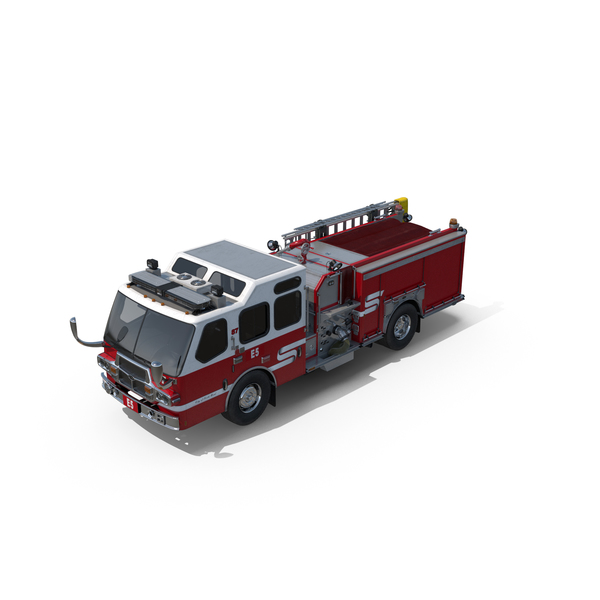 Eastside Fire Rescue E-One Quest Pumper PNG & PSD Images