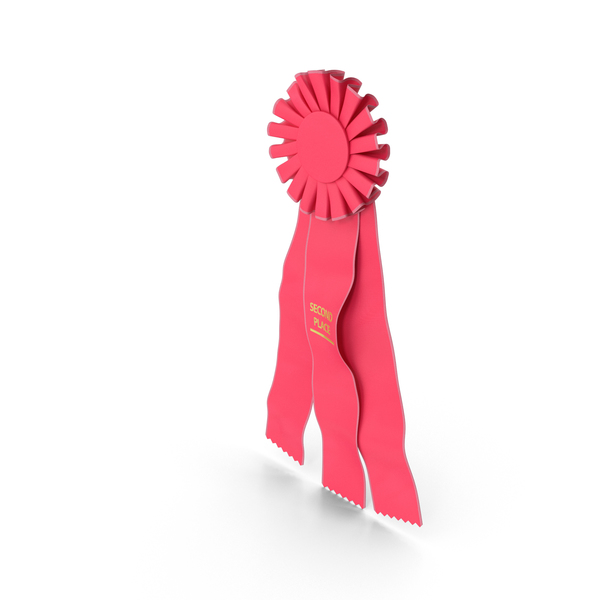 Prize Ribbon Second Place PNG & PSD Images