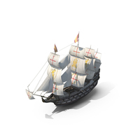 Galleon Old Historical Sail Ship PNG & PSD Images