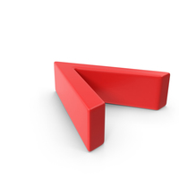 Red Angle Bracket PNG & PSD Images
