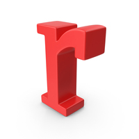 Red Small Letter R PNG & PSD Images