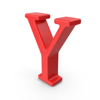 Red Capital Letter Y PNG & PSD Images