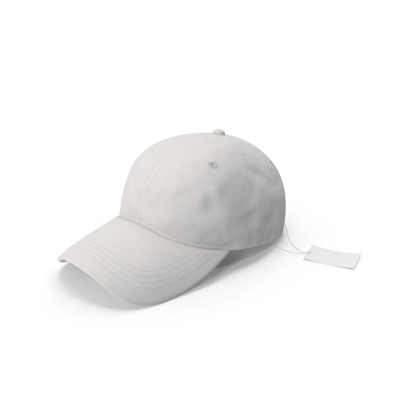 Baseball Hat Mock-up with Tag PNG & PSD Images