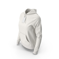 Female Fitted Hoodie PNG & PSD Images