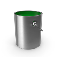 Open Metal Paint Can PNG & PSD Images