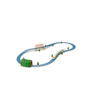 Toy Railroad PNG & PSD Images