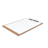 Paper Sheets in Clipboard PNG & PSD Images