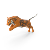 Low Poly Tiger PNG & PSD Images