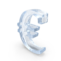 Ice Euro Symbol PNG & PSD Images