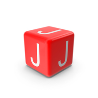 Red J Block PNG & PSD Images