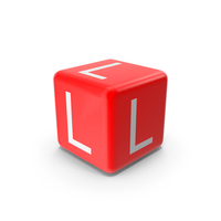 Red L Block PNG & PSD Images