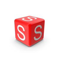 Red S Block PNG & PSD Images