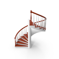 Residential Spiral Staircase PNG & PSD Images