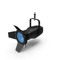 Blue Fresnel Lantern PNG & PSD Images