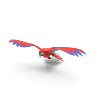 Low Poly Parrot PNG & PSD Images