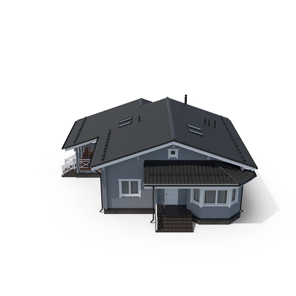 Grey Timber Cottage PNG & PSD Images Grey Timber Cottage PNG & PSD Images