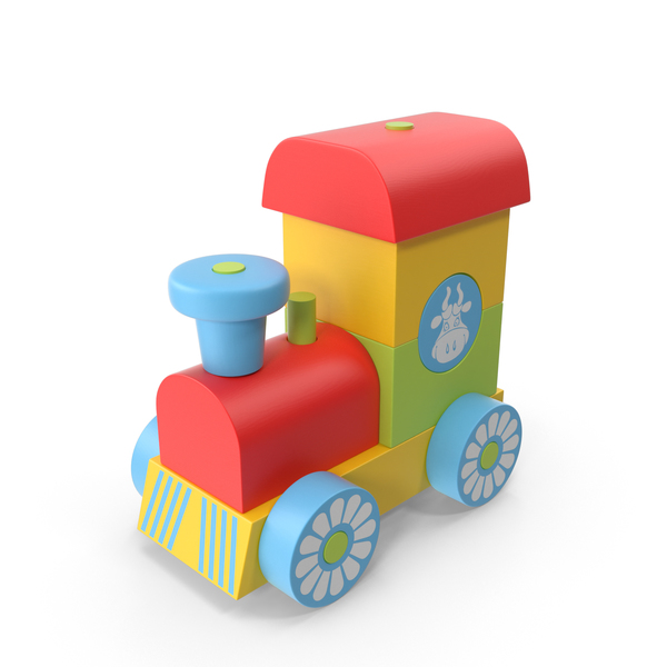 玩具火车PNG和PSD图像