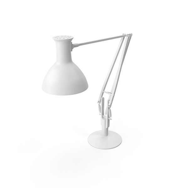 Monochrome Desk Lamp PNG & PSD Images