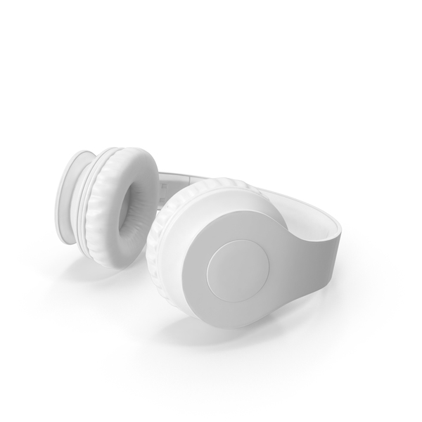 Monochrome Headphones PNG & PSD Images