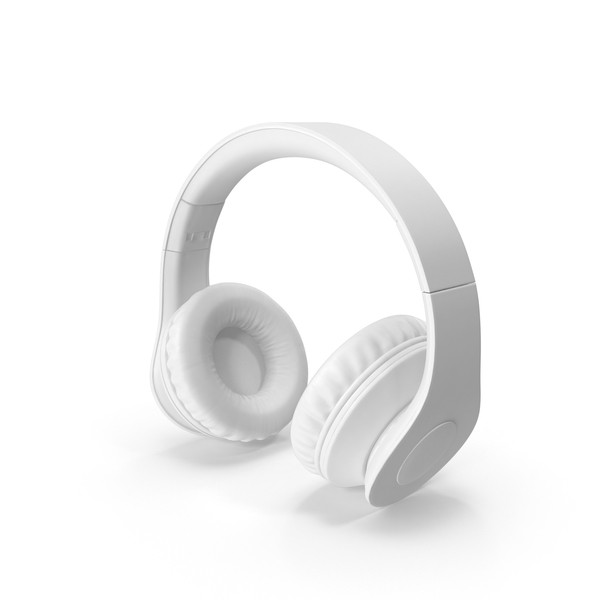 Monochrome Headphones PNG & PSD Images