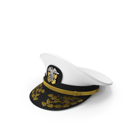 Admiral Combination Hat PNG & PSD Images