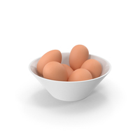 Bowl with Eggs PNG & PSD Images