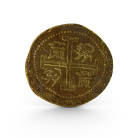 Gold Coin Dirty PNG & PSD Images