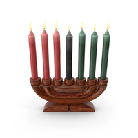 Kwanzaa Candelabra PNG & PSD Images