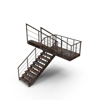Industrial Staircase PNG & PSD Images