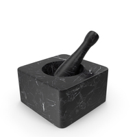 Black Mortar and Pestle PNG & PSD Images