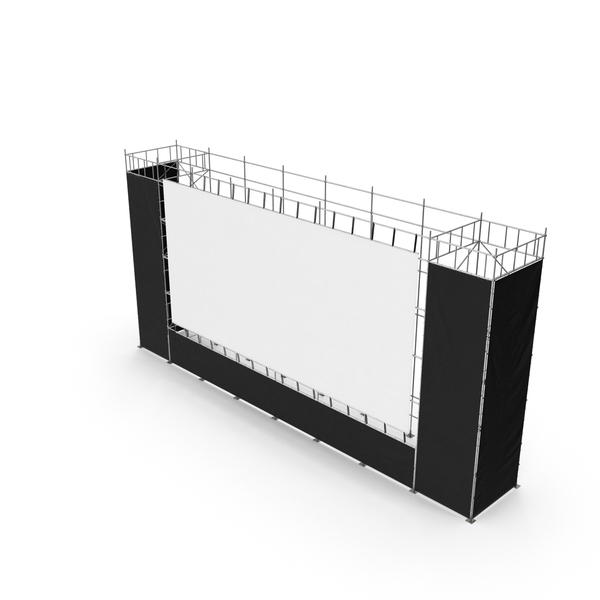Large Stage Screen PNG & PSD Images