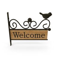 Welcome Sign PNG & PSD Images